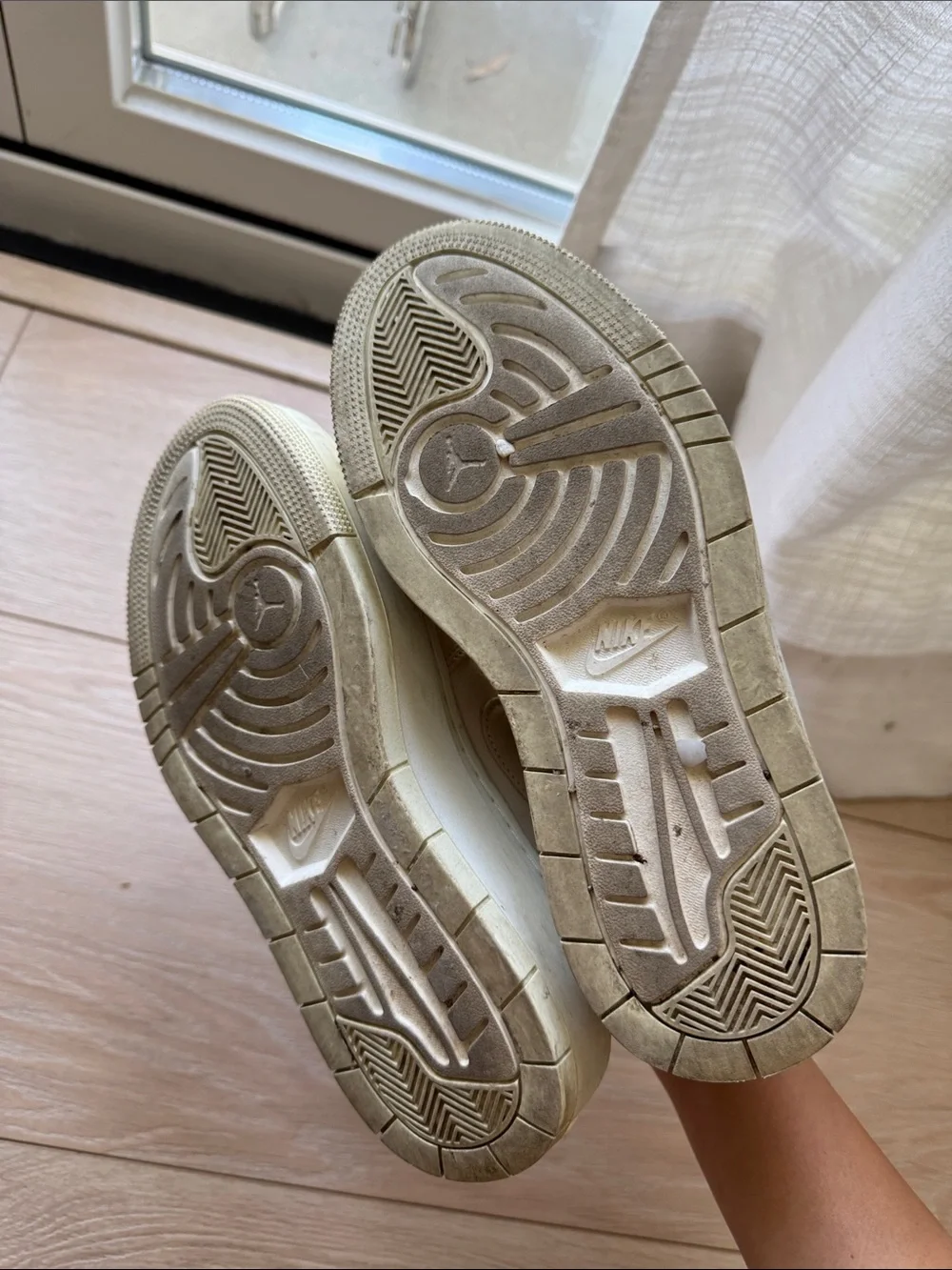 Nike suede upper